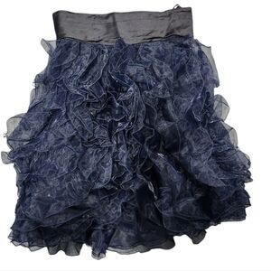 Zac Posen for Target Size 9 Blue Ruff Skirt